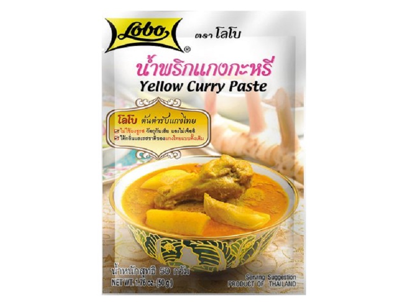 Yellow cury paste 50g (Lobo)