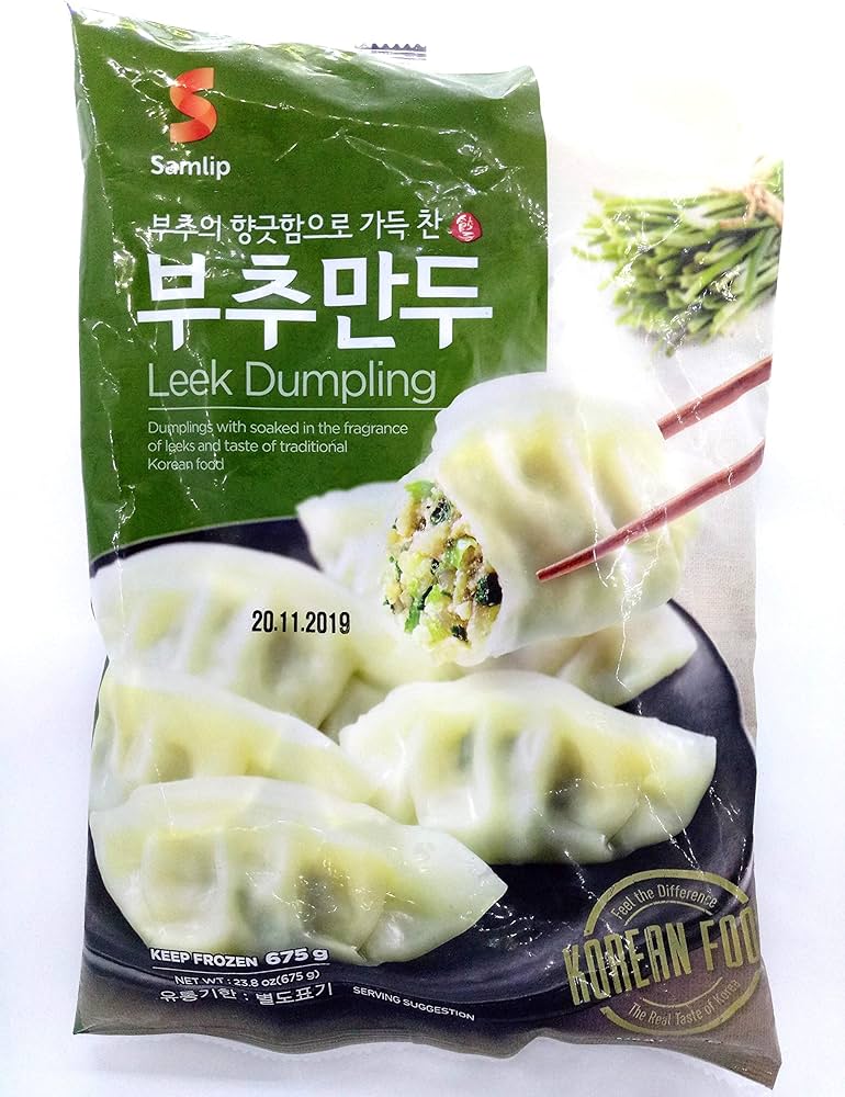 Dumpling mit Lauchblätter 675gr(Samlip)