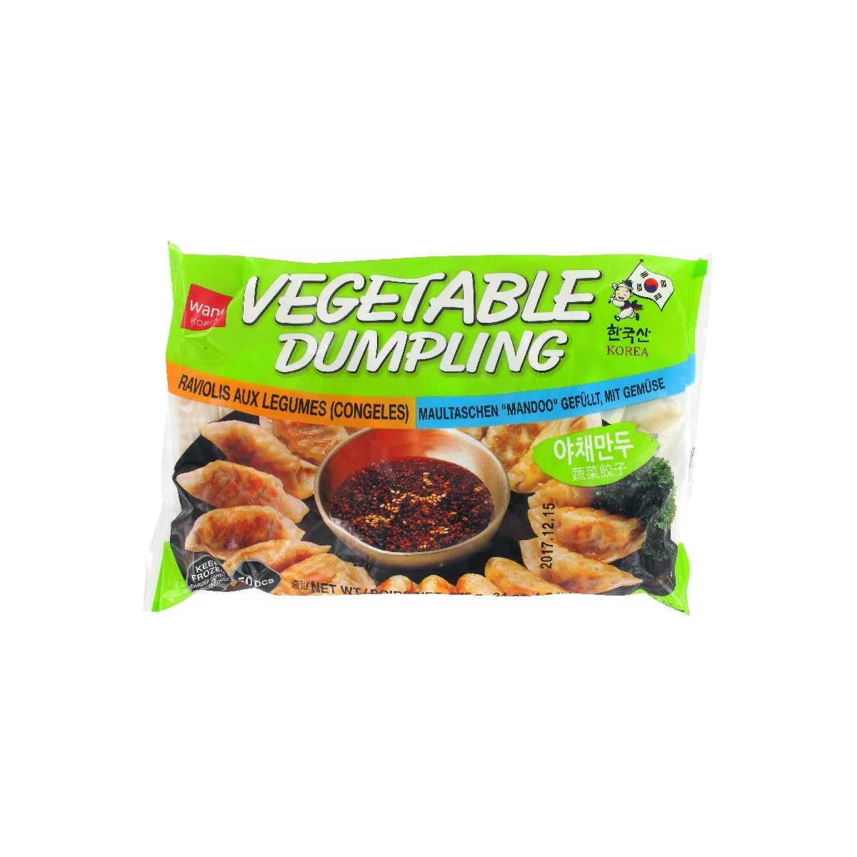 Dumpling mit gemüse 765gr