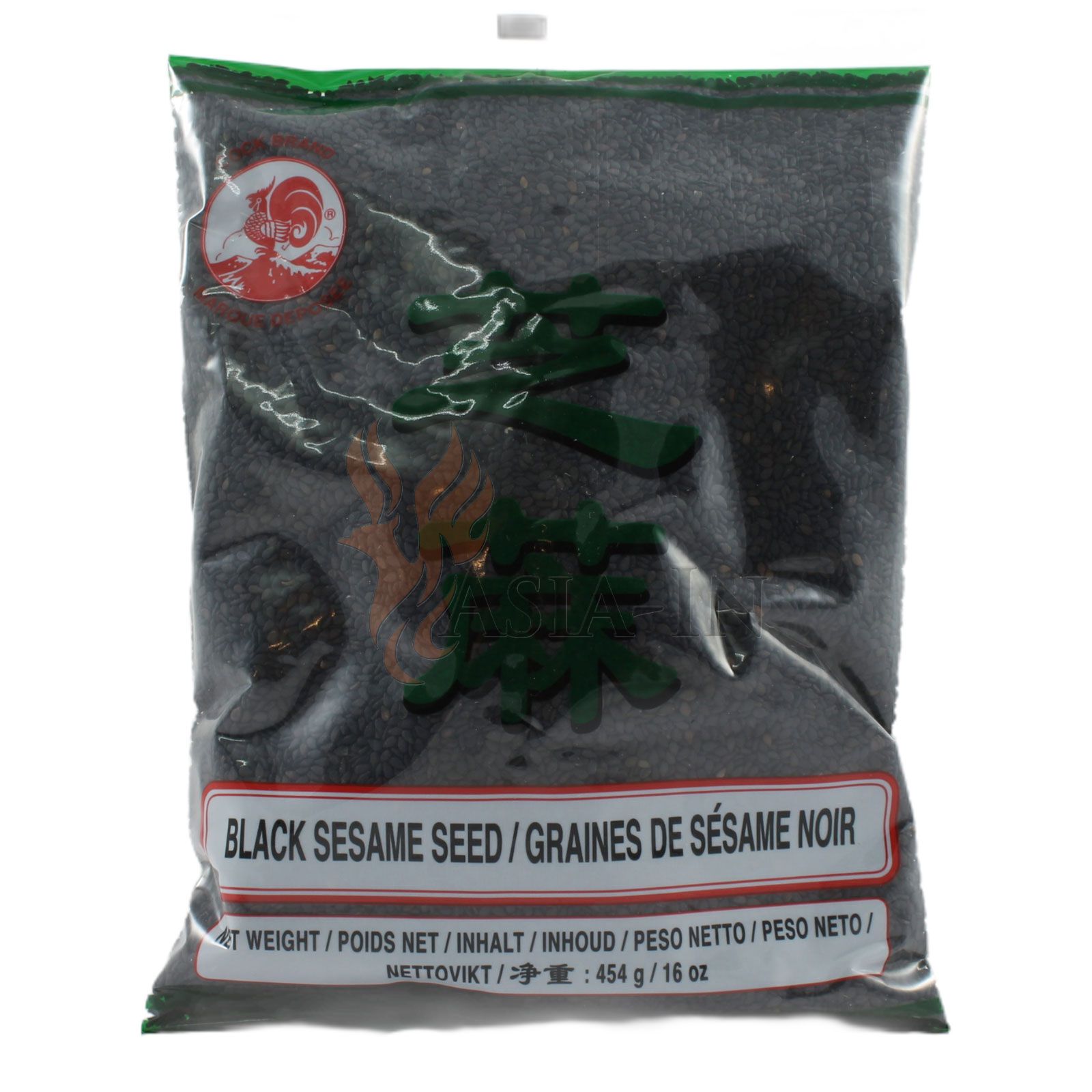 Sesamsamen schwarz 454g